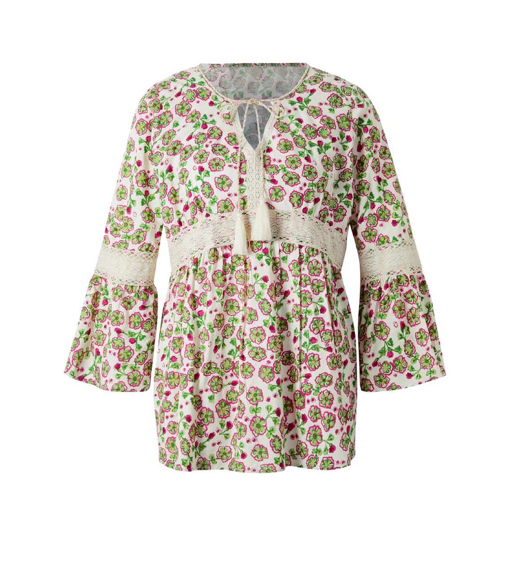 Блузка, пестрая - Linea tesini фото 2