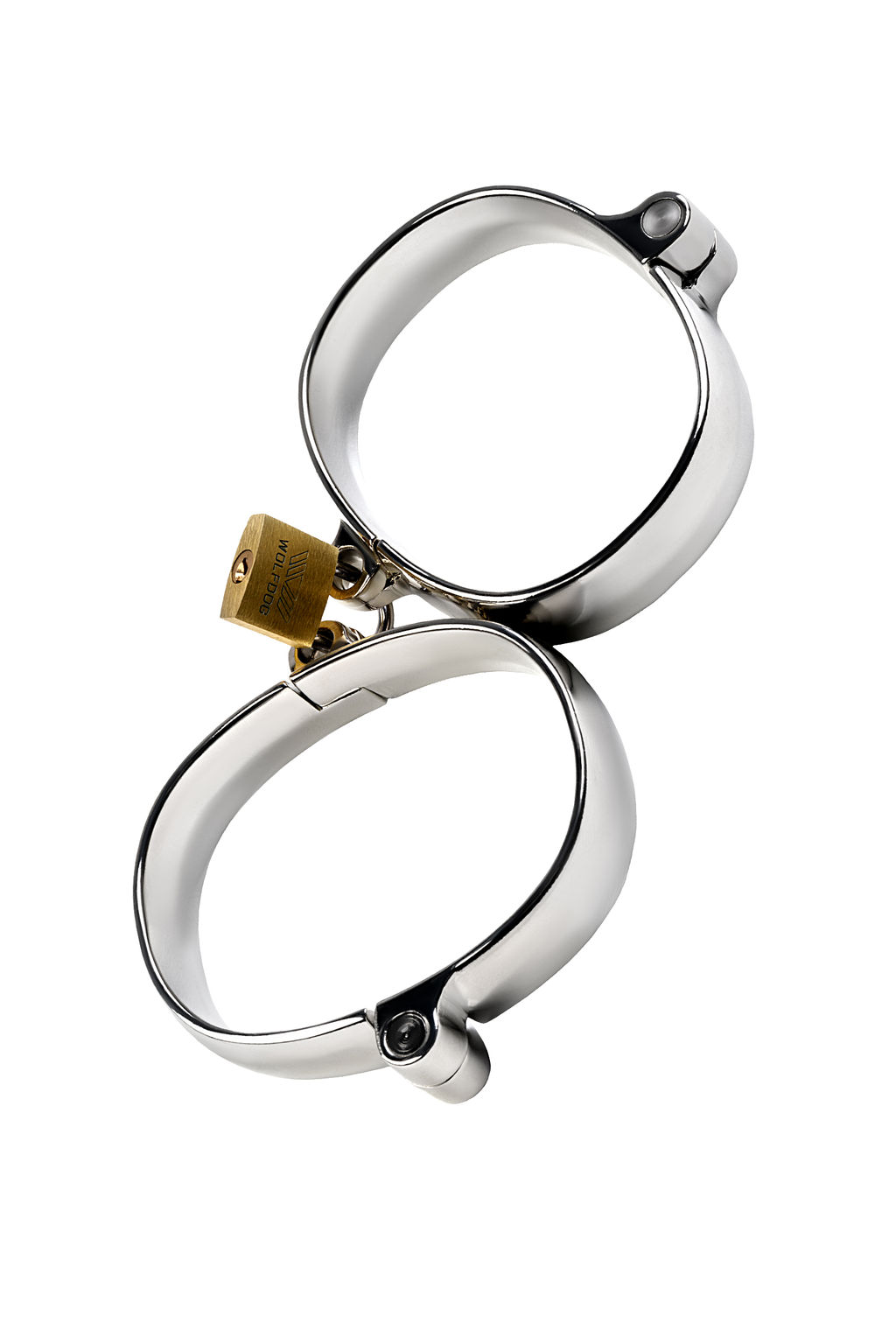 Наручники Metal by TOYFA, серебристые, 6,5Х8 см