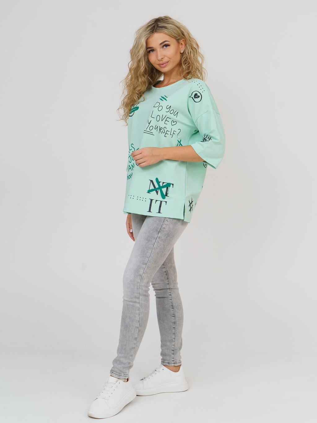 877 Футболка"Ментол"