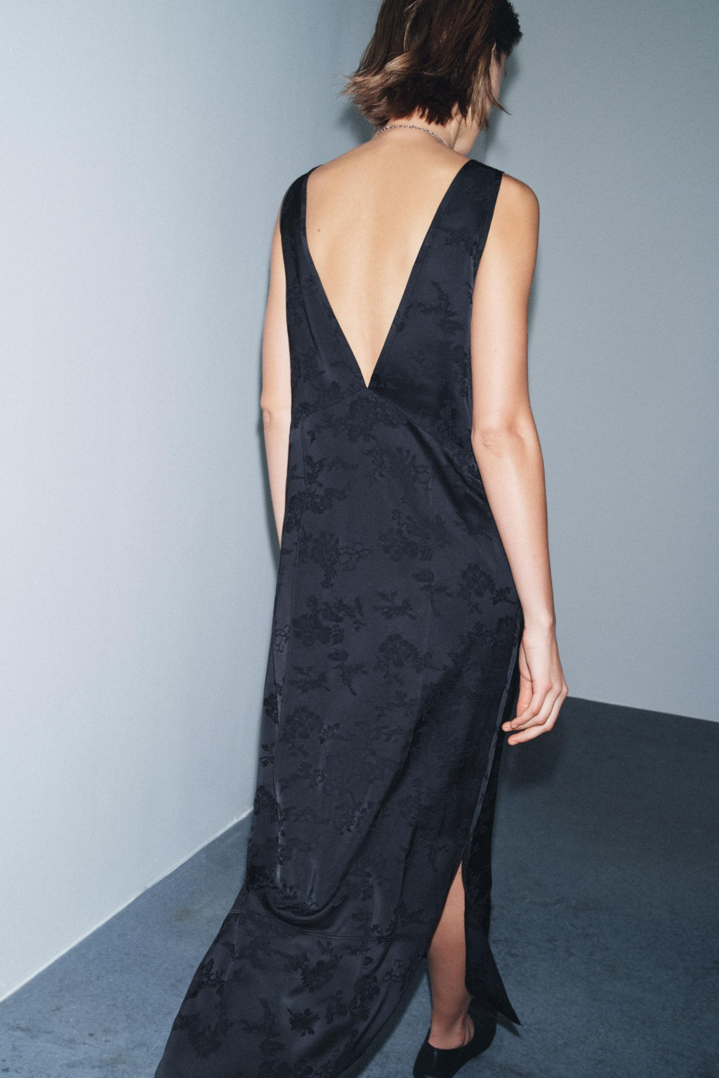 ZW COLLECTION LIMITED EDITION JACQUARD MIDI DRESS - Zara фото 8