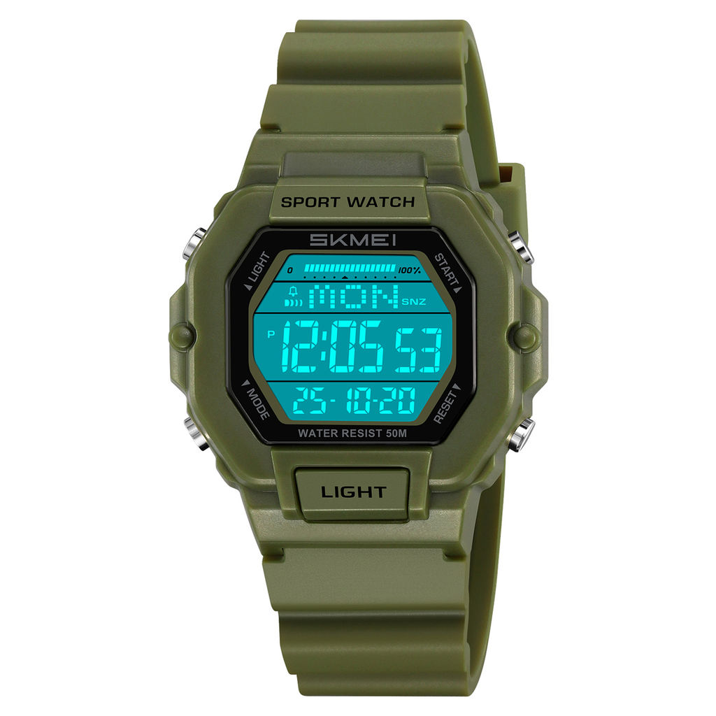 Часы наручные Skmei женские электронные спортивные 2573green