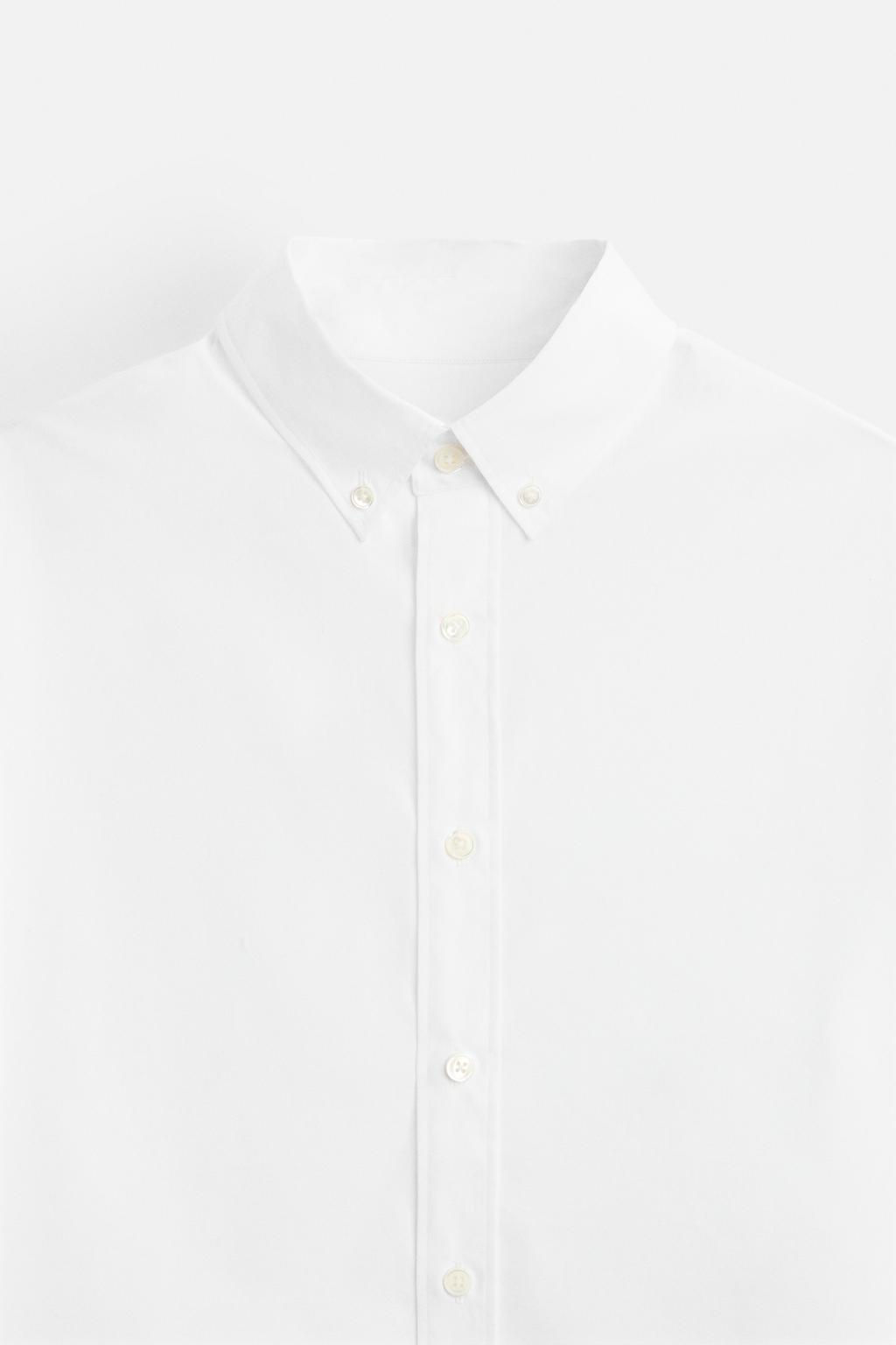 POPLIN SHIRT - Zara фото 9