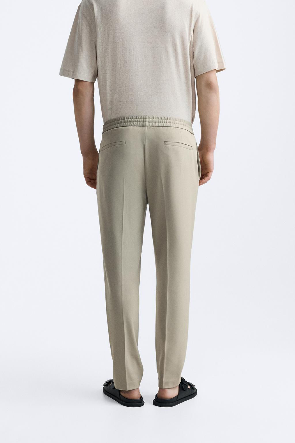 ZARA COMFORT FIT JOGGER BEL PANTOLON  фото 34