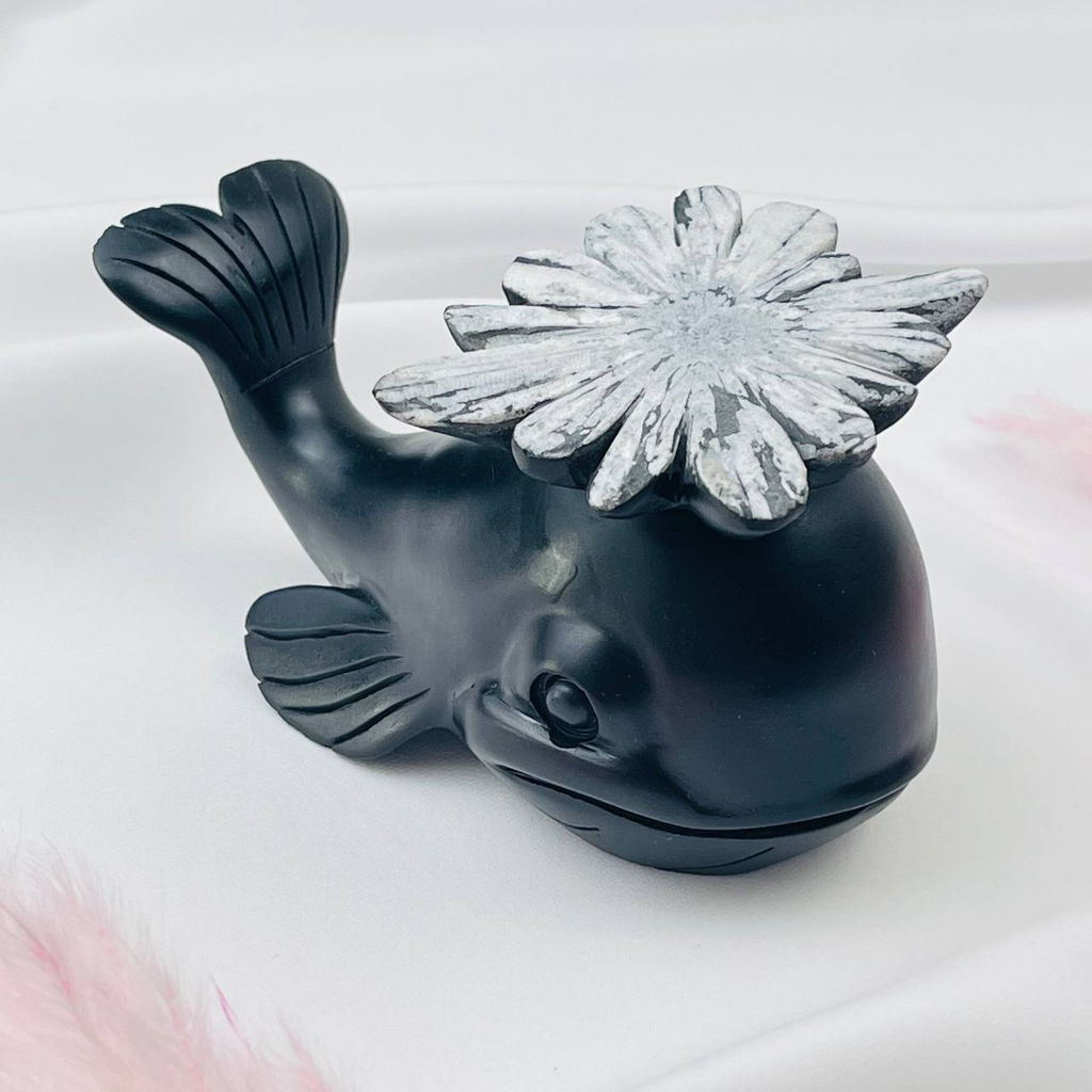 Хризантемный камень "Целестин на аргиллите"