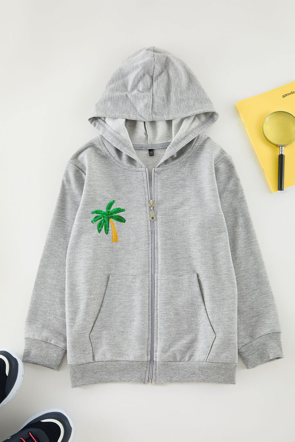 Ekru K?z Cocuk Nak?sl? Orme H?rka TKDAW25HI00006 - Trendyolmilla фото 3