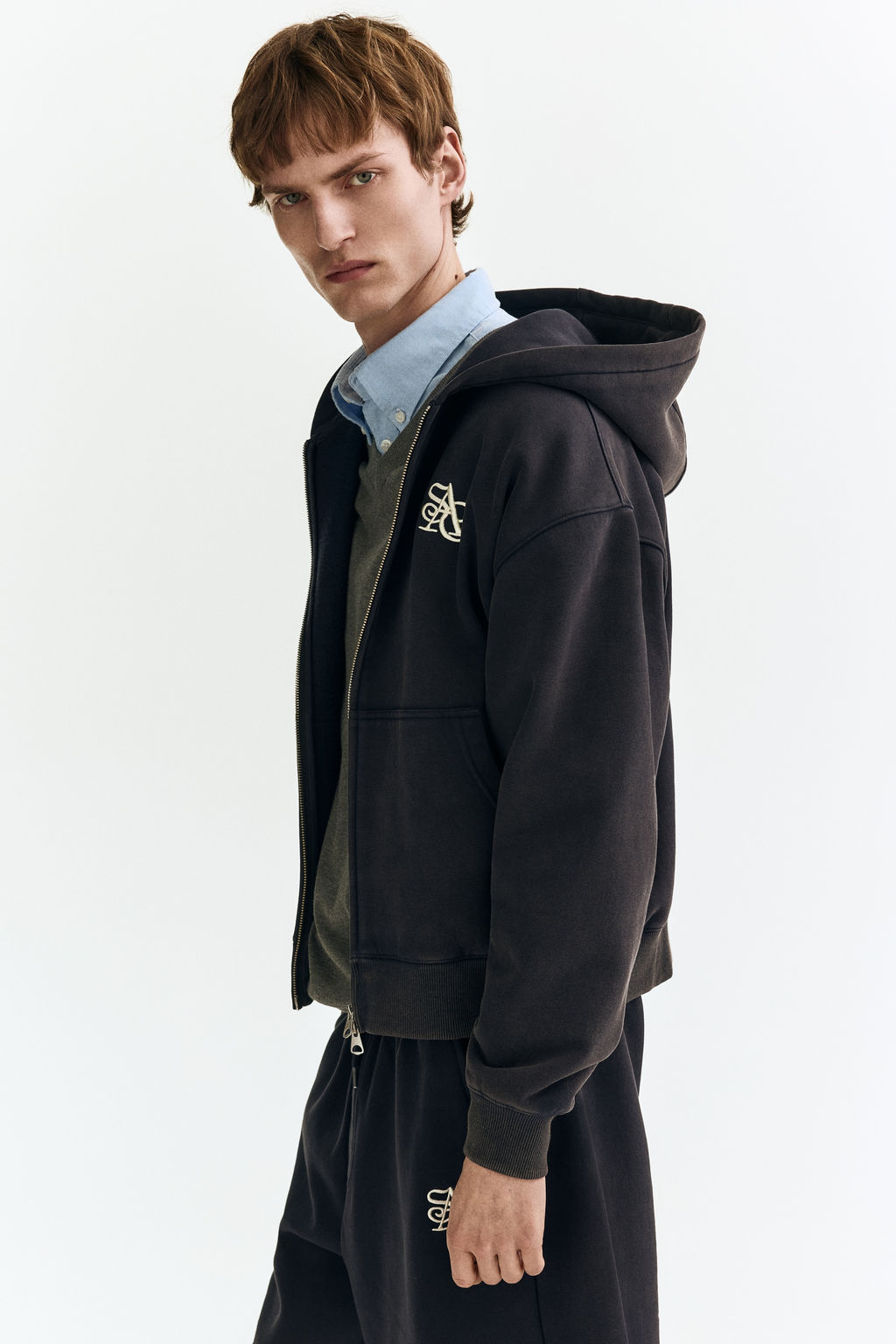 Chaqueta sudadera con capucha Loose Fit - H&m фото 7