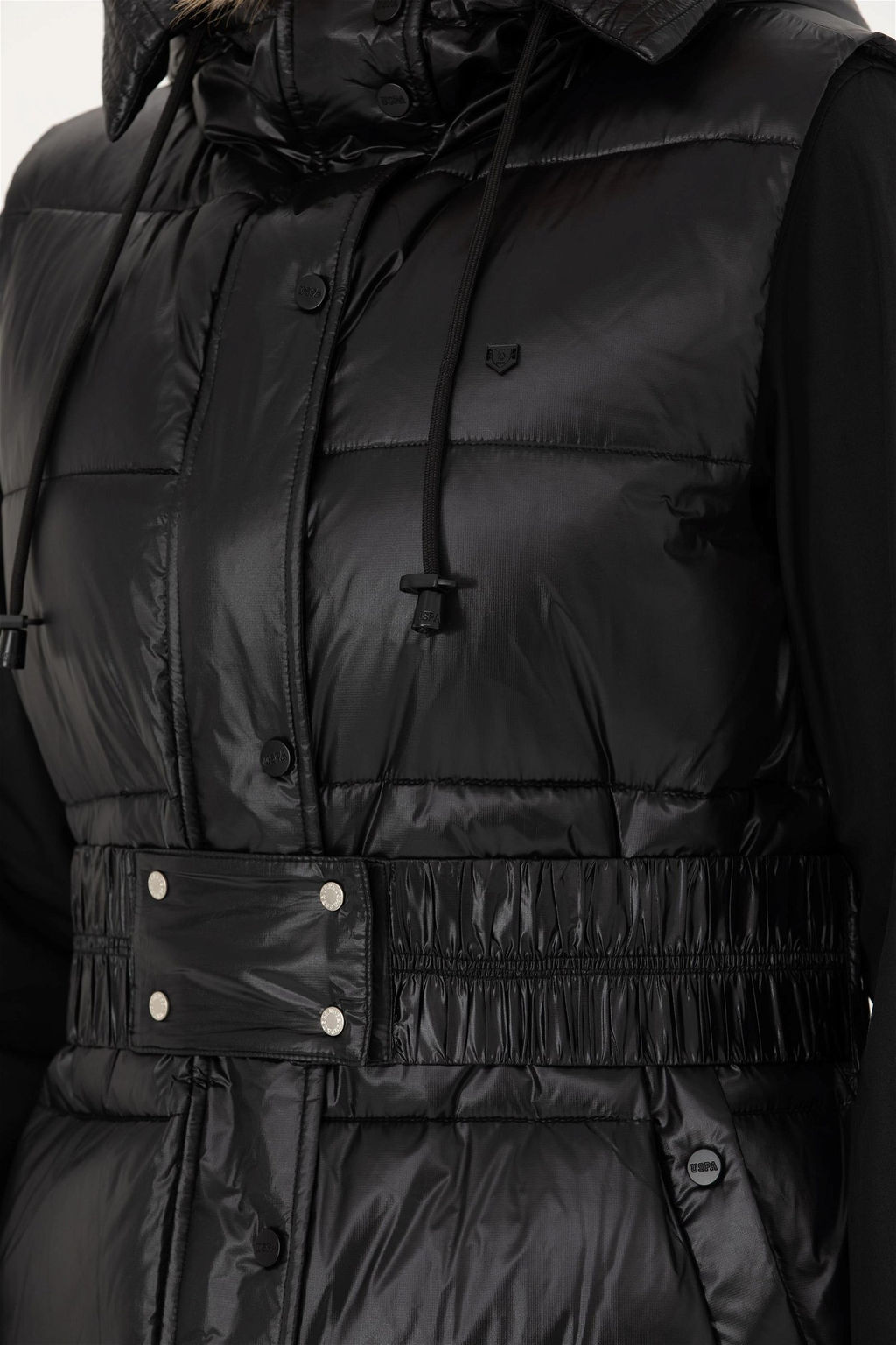 Женский черный жилет Неожиданная скидка в корзине - U.s. polo assn фото 7