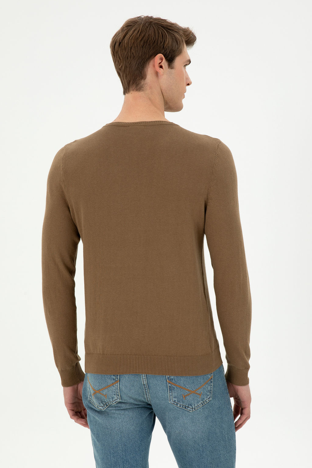 Erkek Haki Basic Kazak - U.s. polo assn фото 5