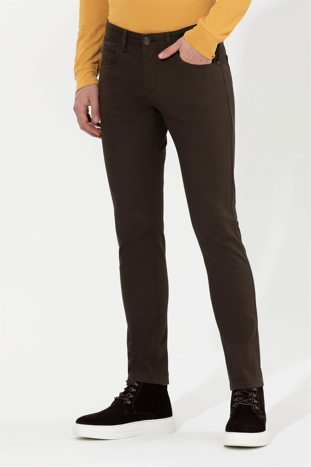 U. S. Polo Assn / Мужские темно-хаки брюки чинос - U.s. polo assn фото 9