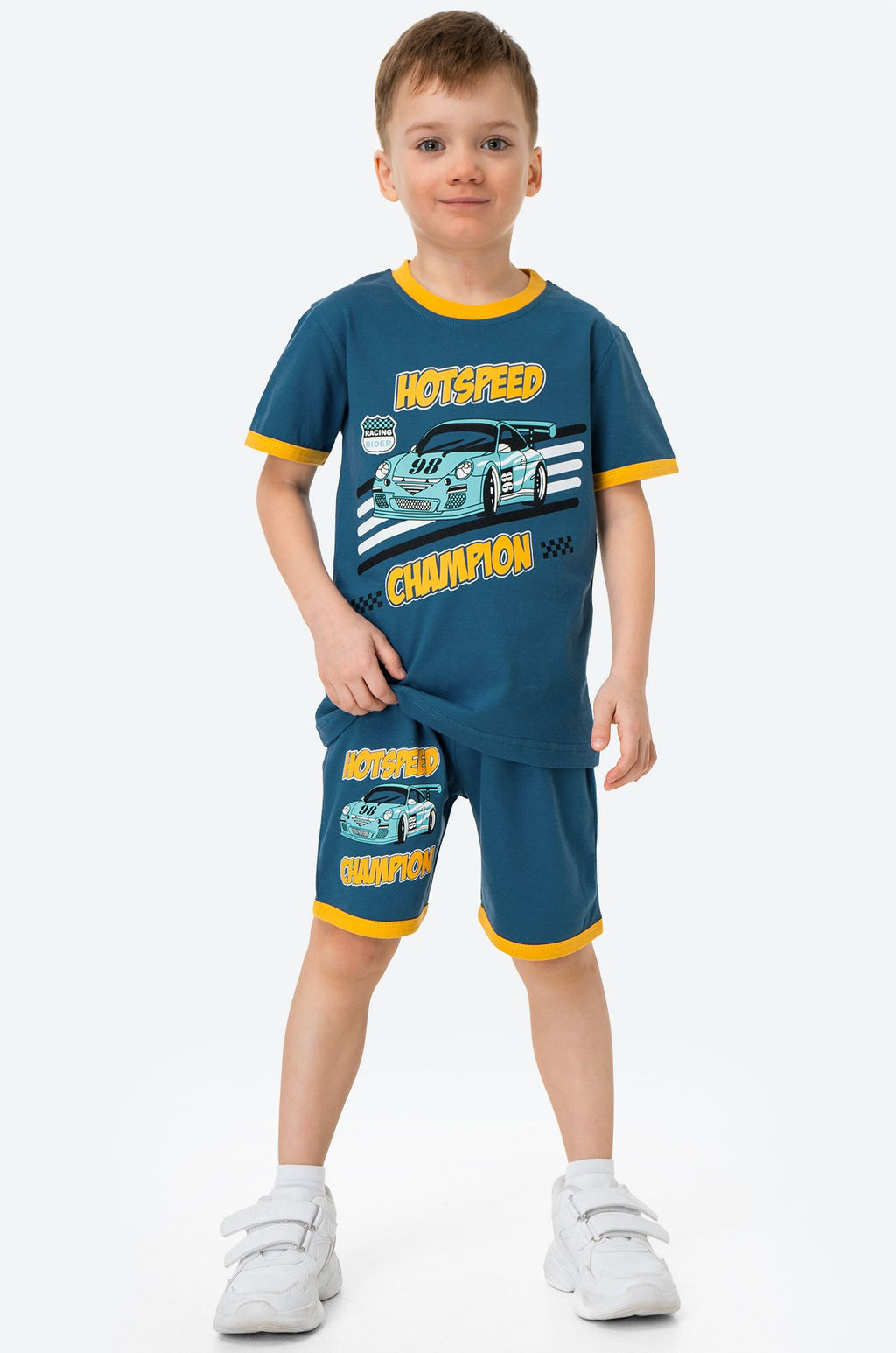 Хлопковый летний костюм для мальчика Bonito - Bonito kids фото 2