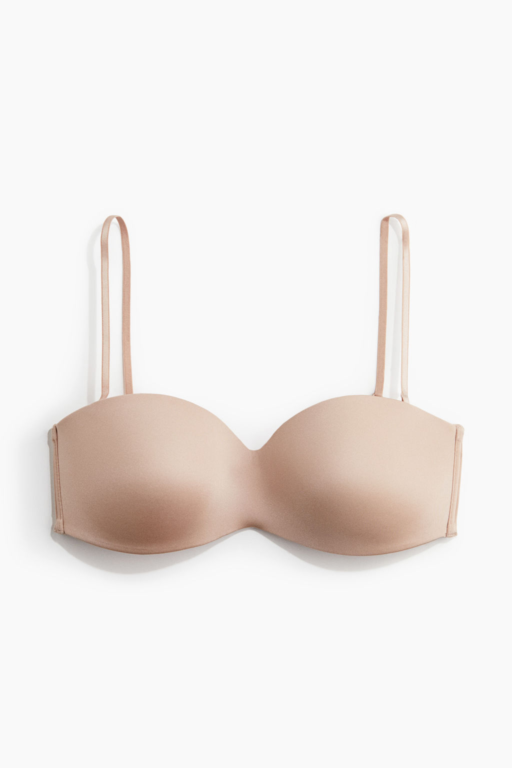 Sujetador bandeau de microfibra con acolchado - H&m фото 3