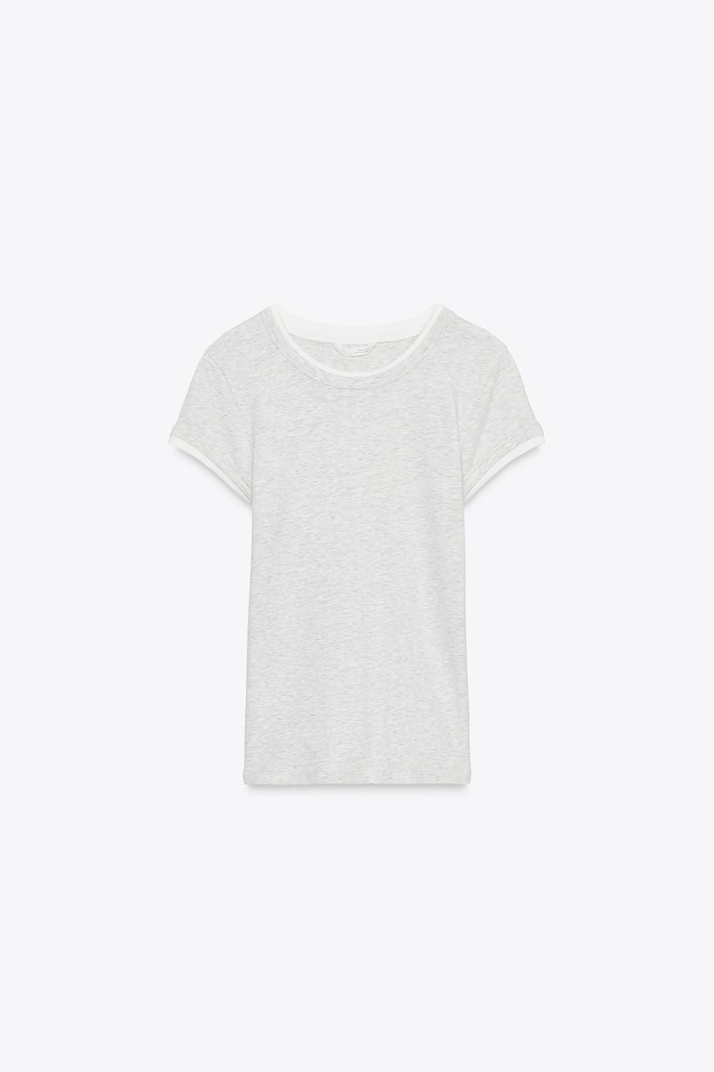 DOUBLE T-SHIRT - Zara фото 7