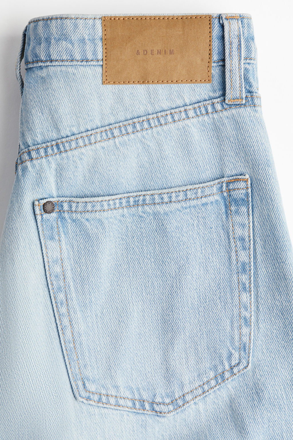 Petite Length Wide Ultra High Jeans - H&m фото 3