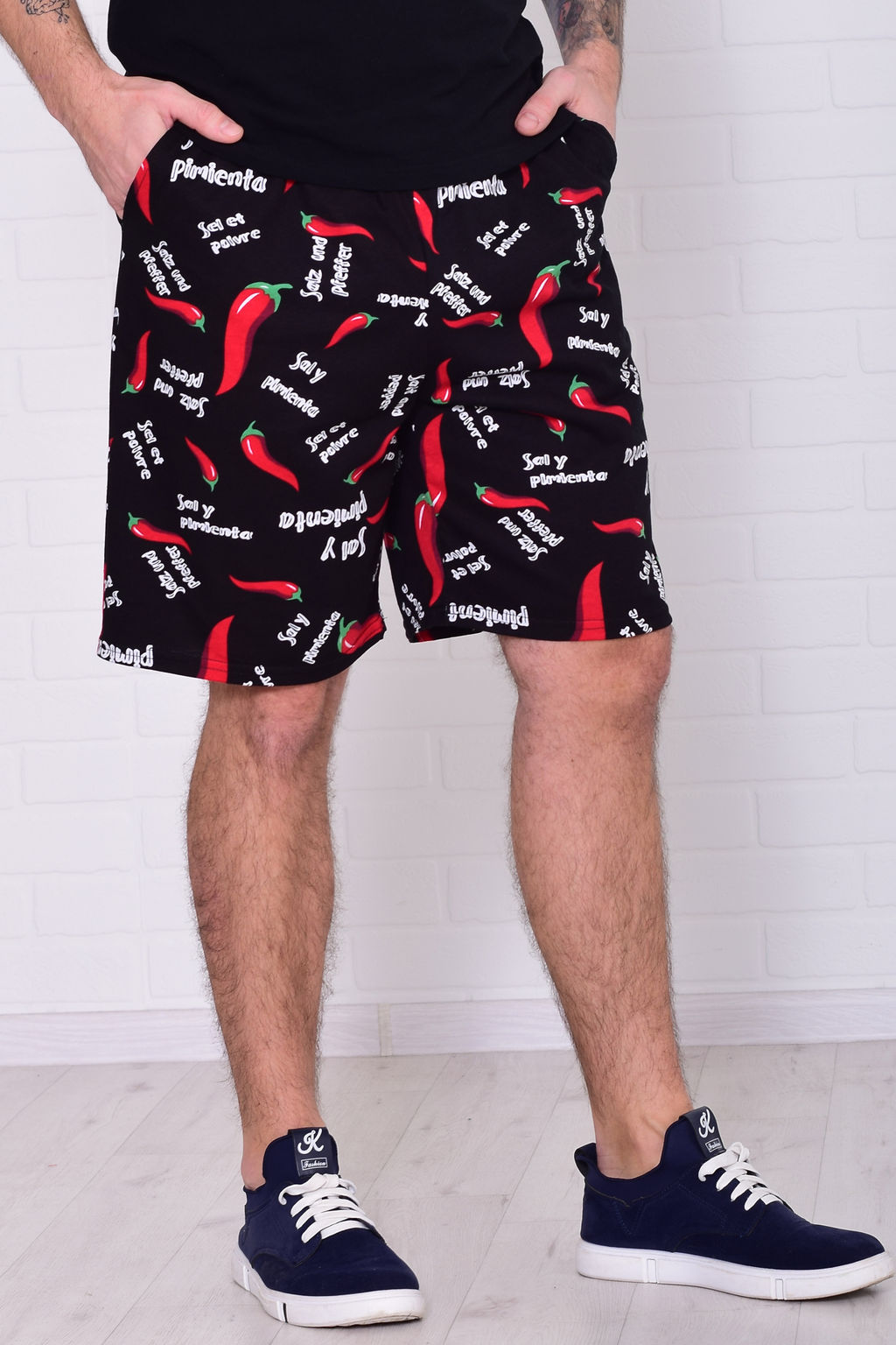 Шорты мужские 9-173 из хлопка - Новое кимоно фото 4