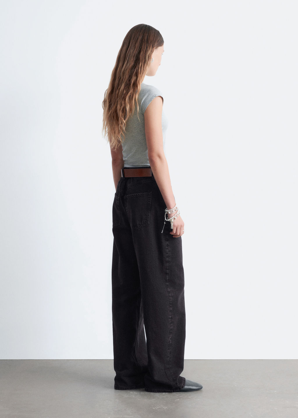 Camiseta ajustada con mangas ragl?n - H&m фото 5