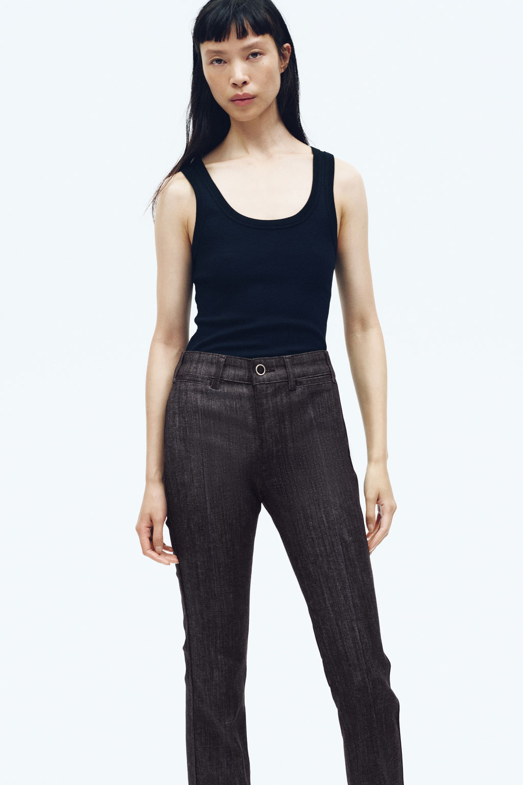 Flared High Ankle Jeans - H&m фото 6