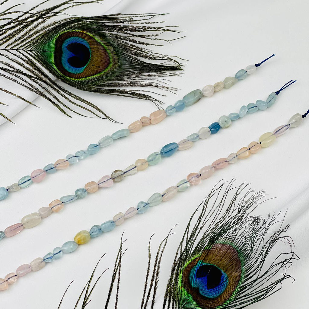 Бусины для украшений из Берилла микс