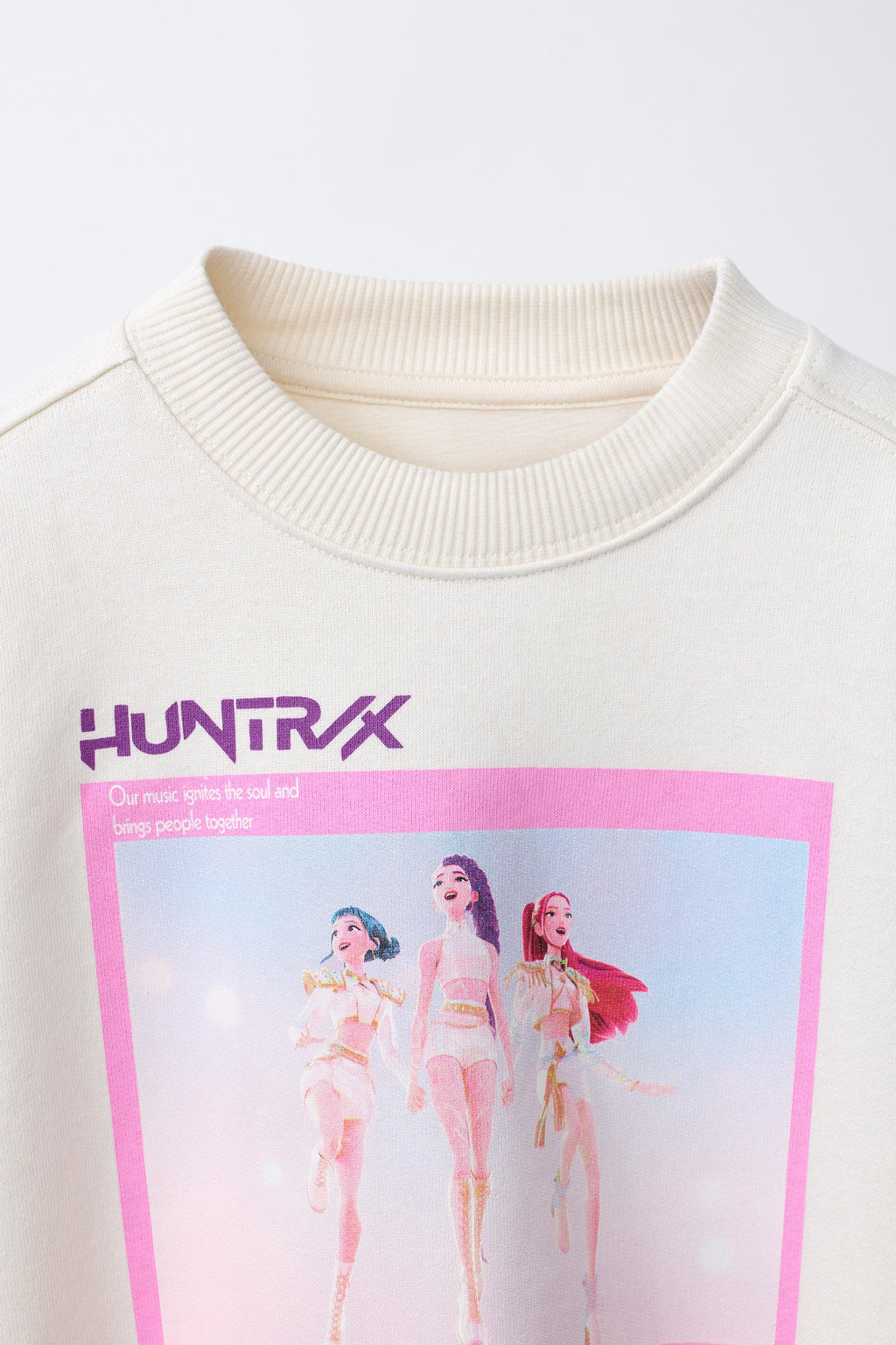 KPOP DEMON HUNTERS NETFLIX  PRINTED SWEATSHIRT - Zara фото 9