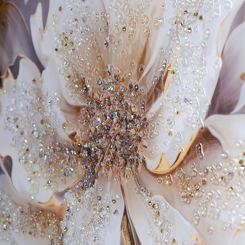 Картина 50х70 Цветы / HA-1583 /уп 18/стразы - Галеонтрейд фото 3