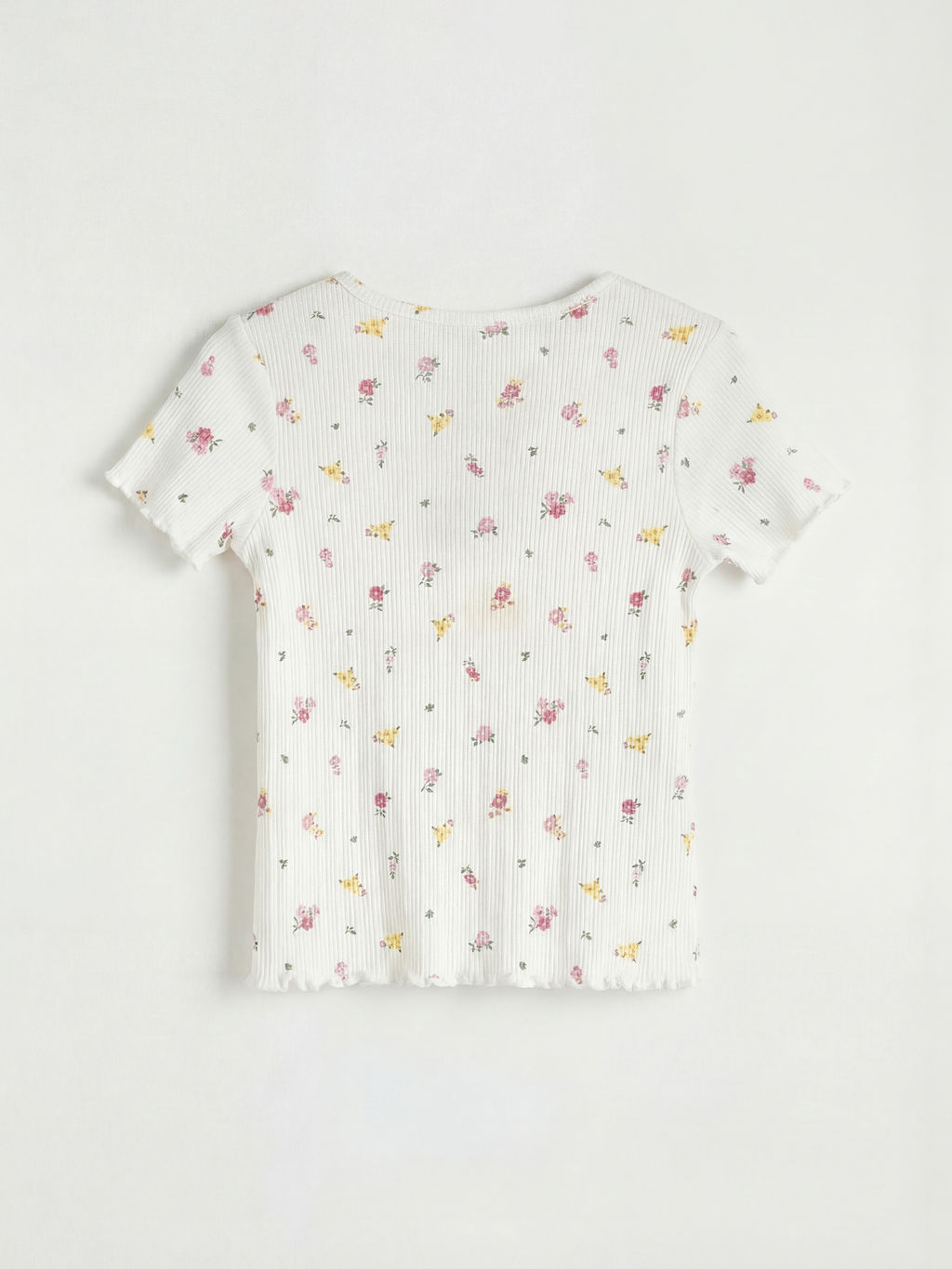 Bisiklet Yaka Desenli K?z ?ocuk ?ortlu Pijama Tak?m?