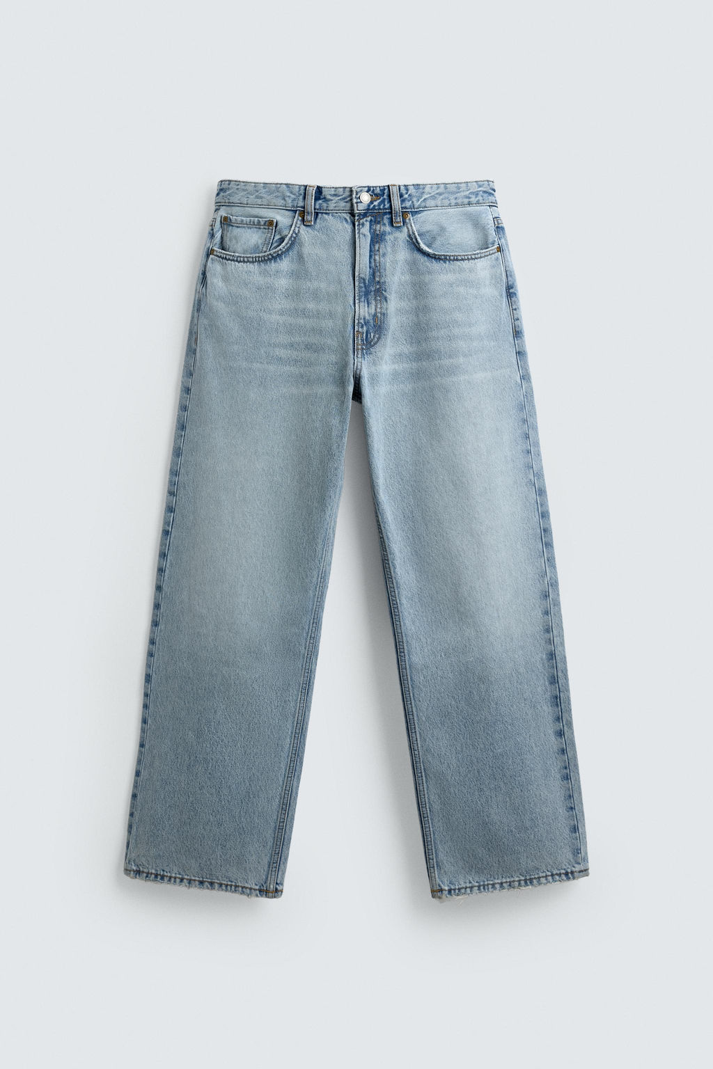 JEANS LOOSE FIT / Azul medio - Zara фото 7