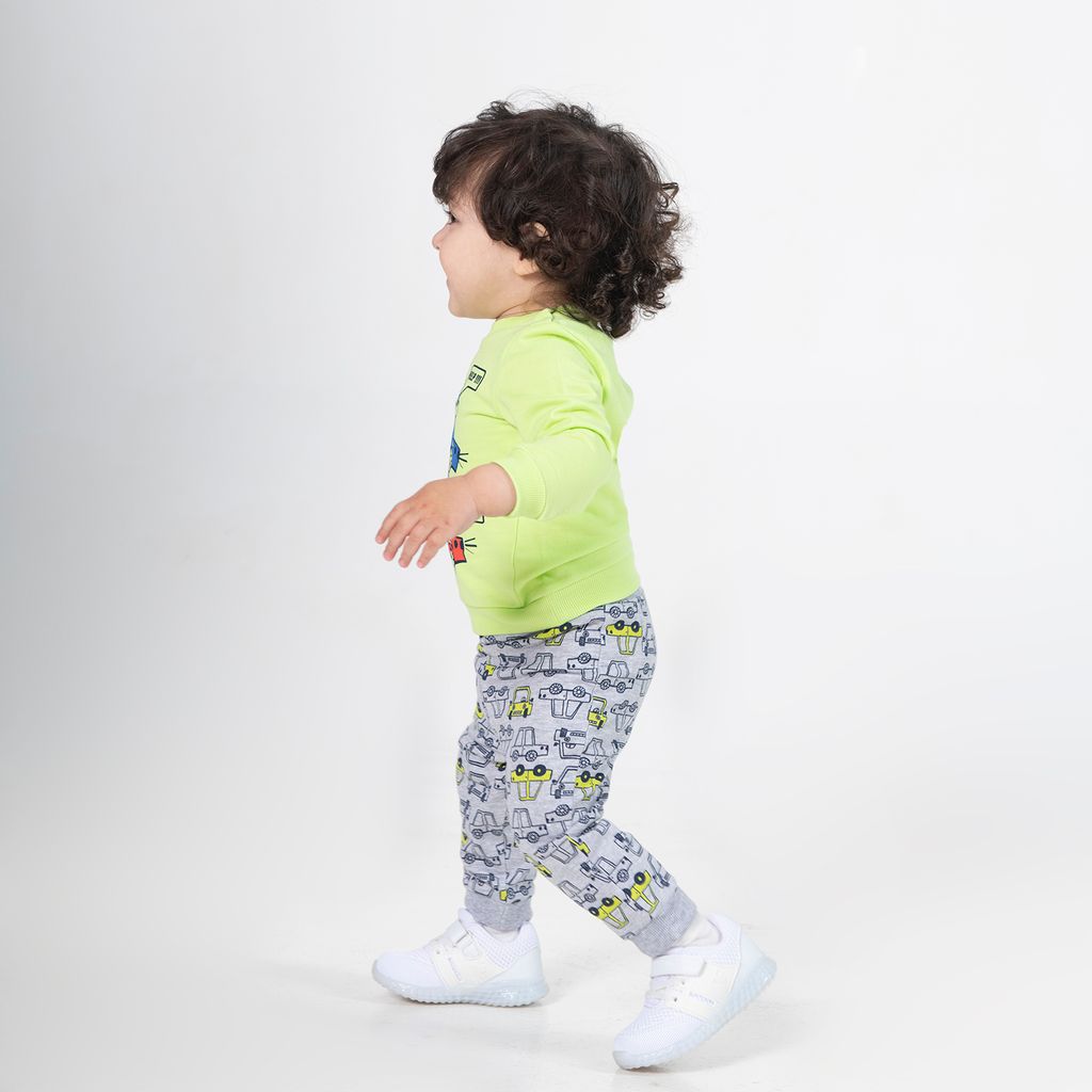 CRB wear/CSNB 70018-11 Брюки для мальчика, светло-серый меланж/Ex.Cherubino  фото 3