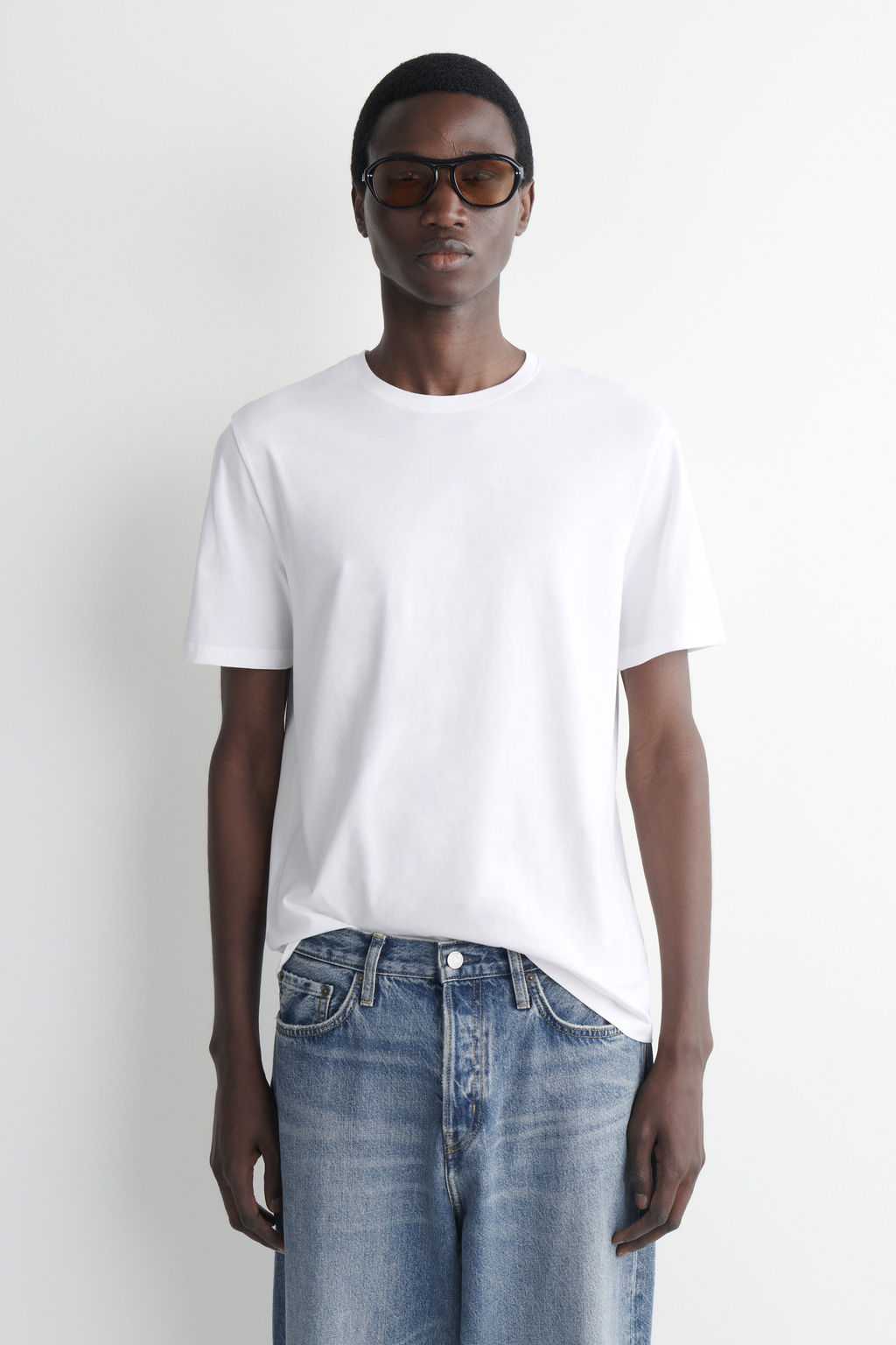 CAMISETA DE ALGOD?N DE CUELLO REDONDO - H&m фото 4