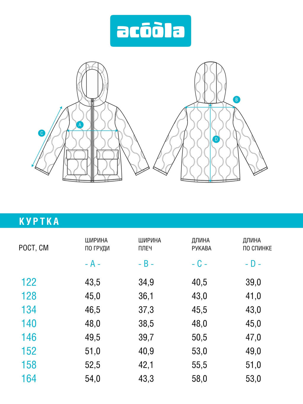 ACOOLA / Куртка детская для девочек Roco черный  фото 9