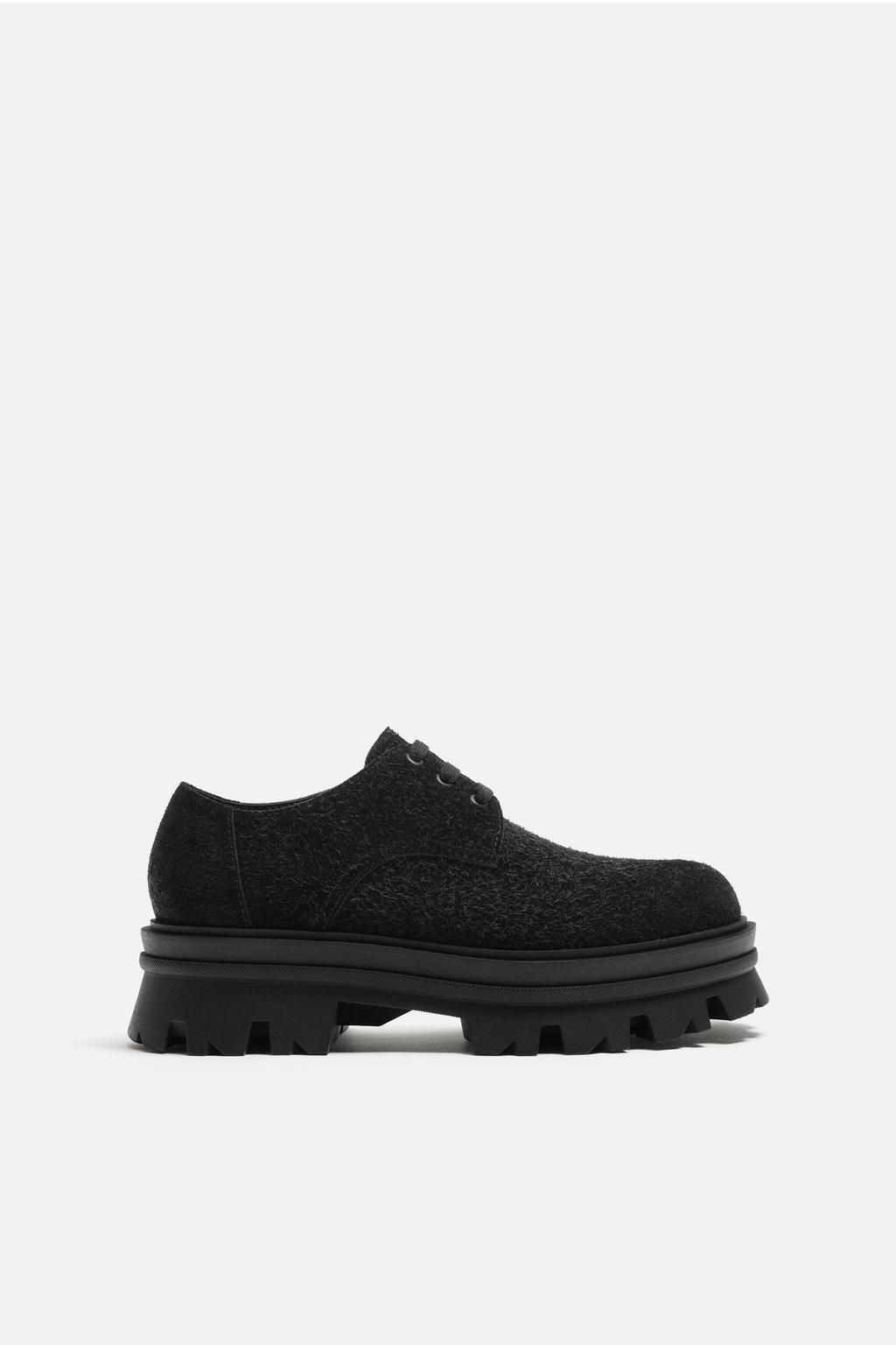 CHUNKY LEATHER SHOES - Zara фото 5