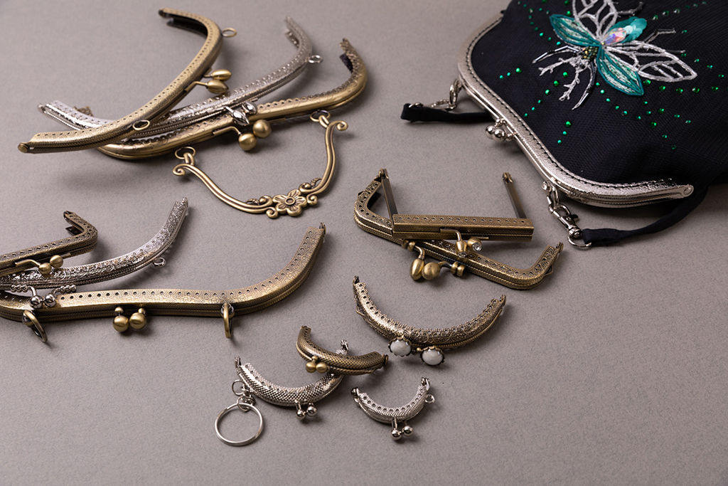 Gamma FER-14 Застежка для сумки фермуар 8.5 x 4.5 см 5 х 1 шт. №02 под состаренную бронзу