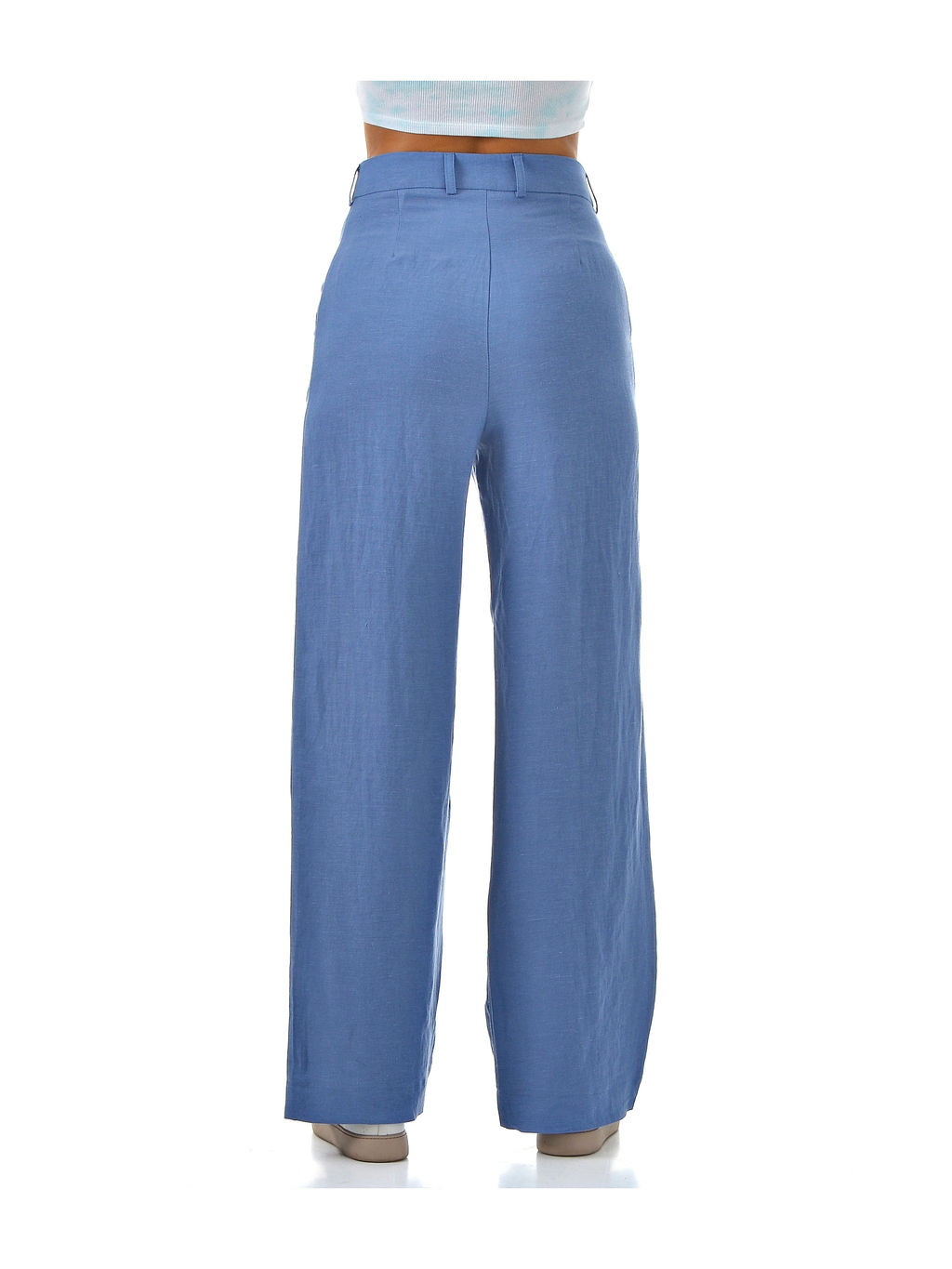 Брюки из льна с вискозой на молнии. - А+б коллекция фото 7