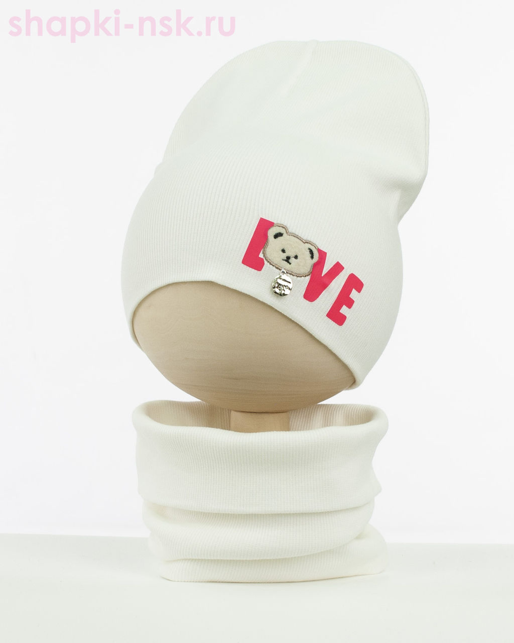 02-23-LT Комплект (колпак+снуд) (50-52)