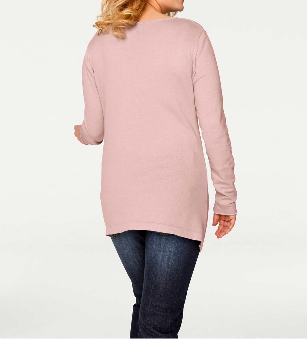 Пуловер, розовый - Patrizia dini фото 8