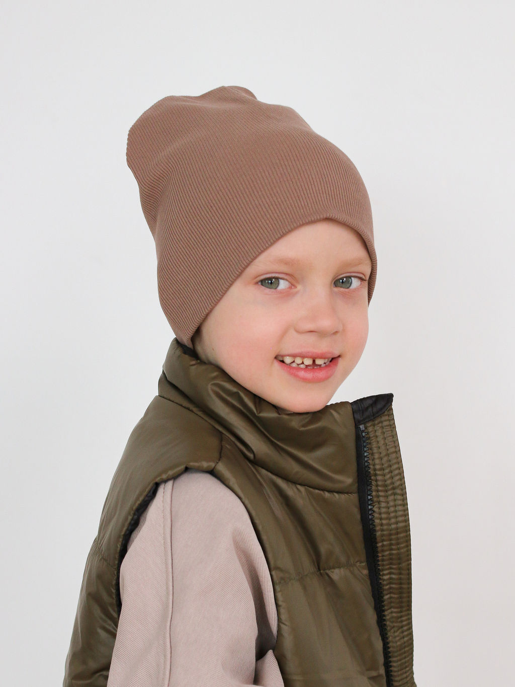 Шапка INZIBE, мокко  фото 2