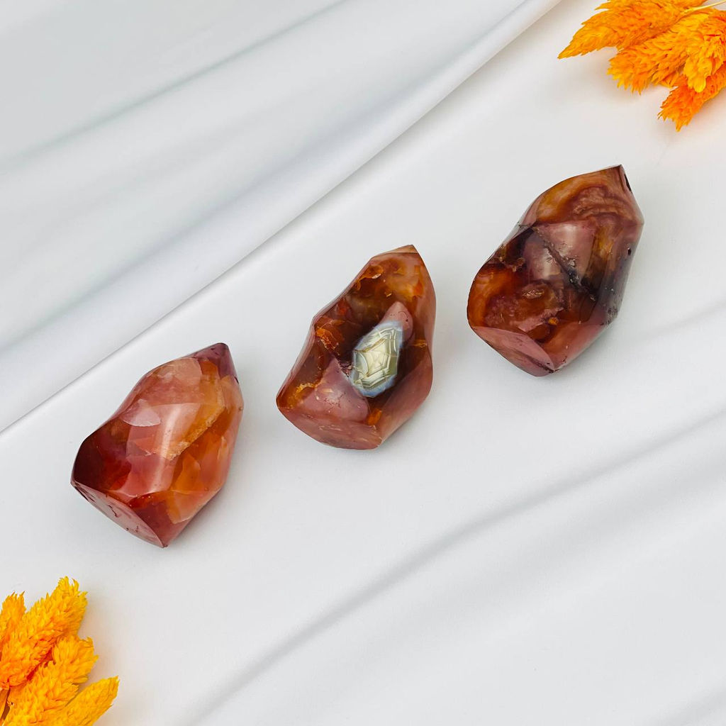 Свеча из Сердолика - Радуга самоцветов фото 3