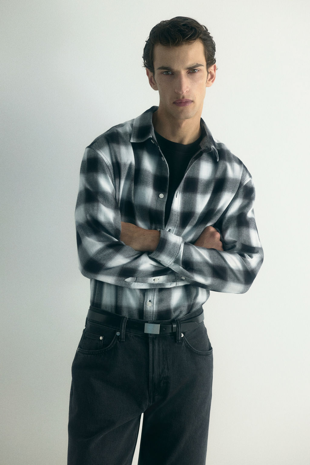 Camisa de franela Relaxed Fit - H&m фото 8
