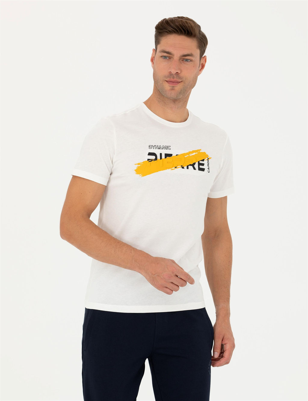 Ekru Slim Fit Ti__rt - Pierre cardin фото 4