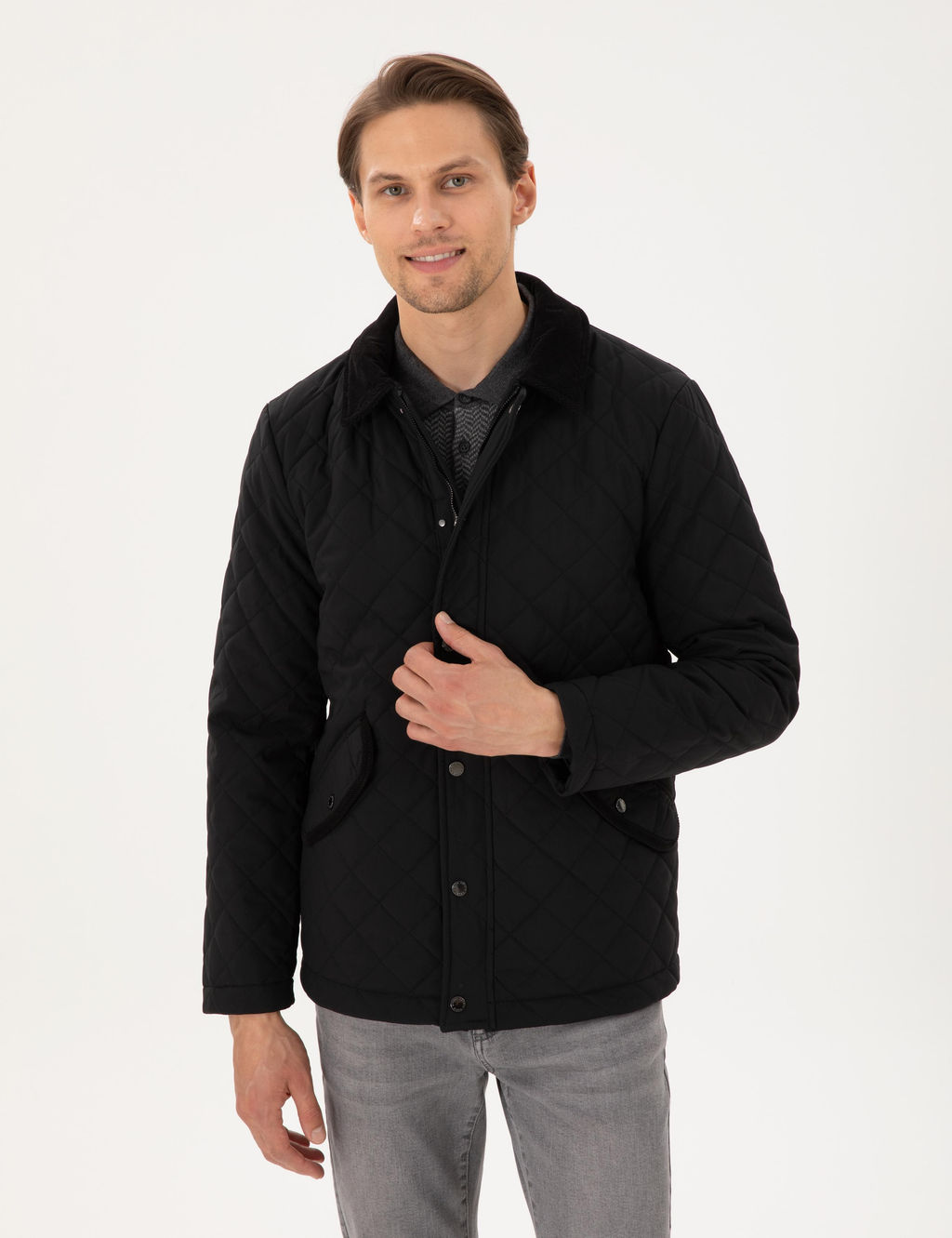 Siyah Kapitoneli Cepli Mont - Pierre cardin фото 3