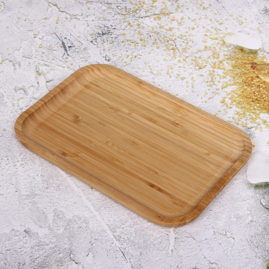 Поднос бамбуковый для подачи блюд "SHEF" 30*19,5см