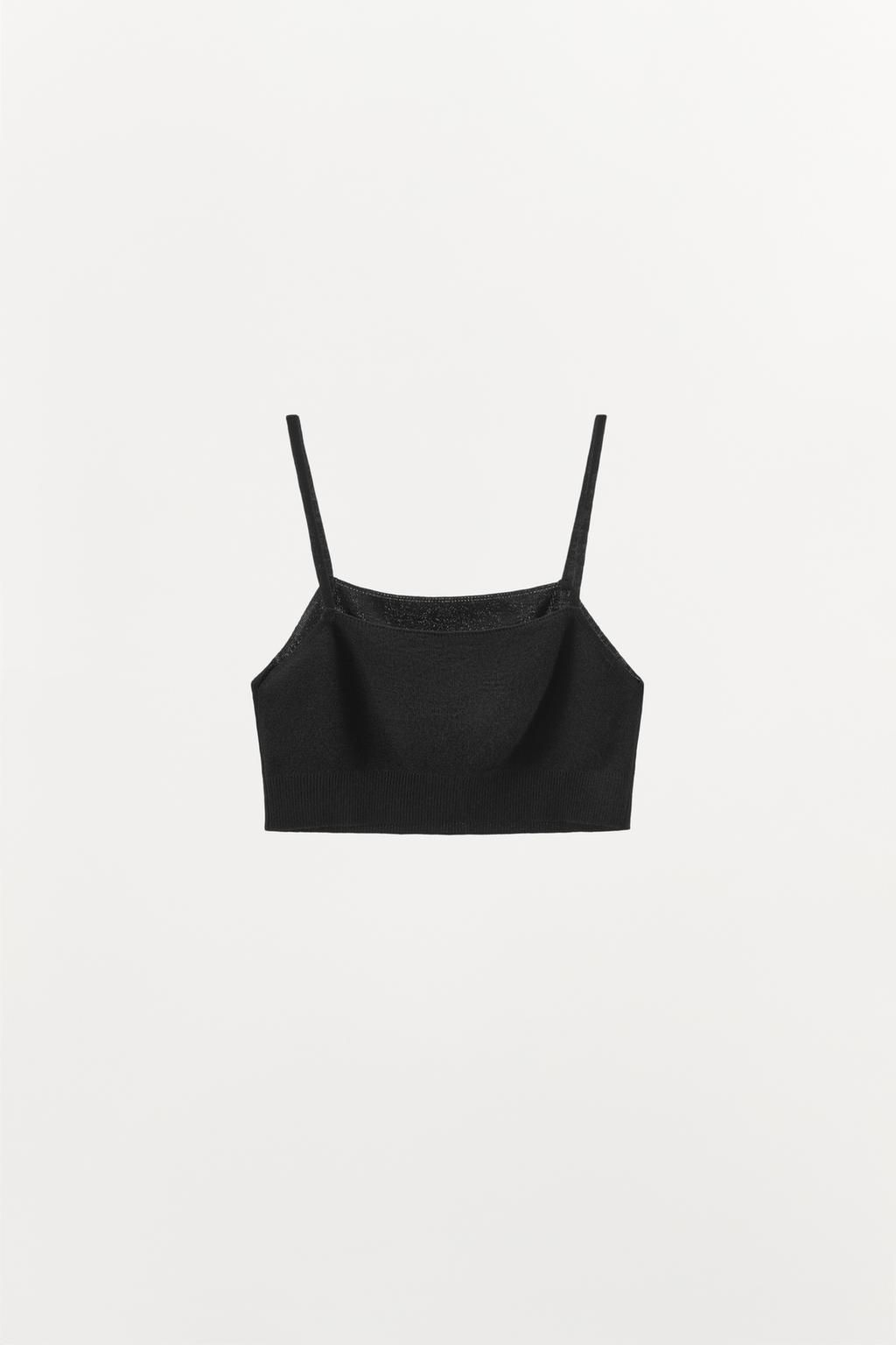 WOOL BRALETTE - Zara фото 6