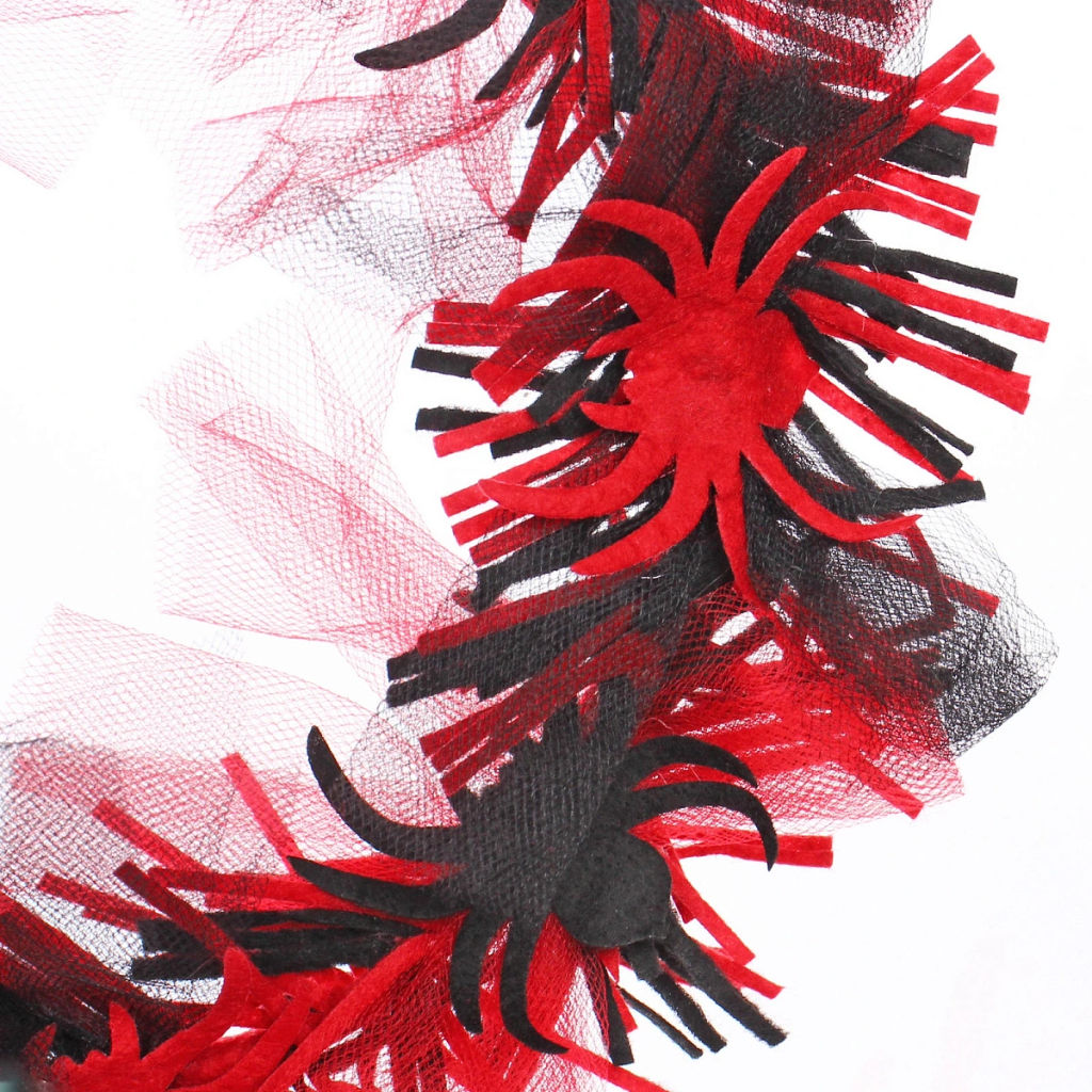 Ободок карнавальный "Helloween - Быстрые пауки", микс