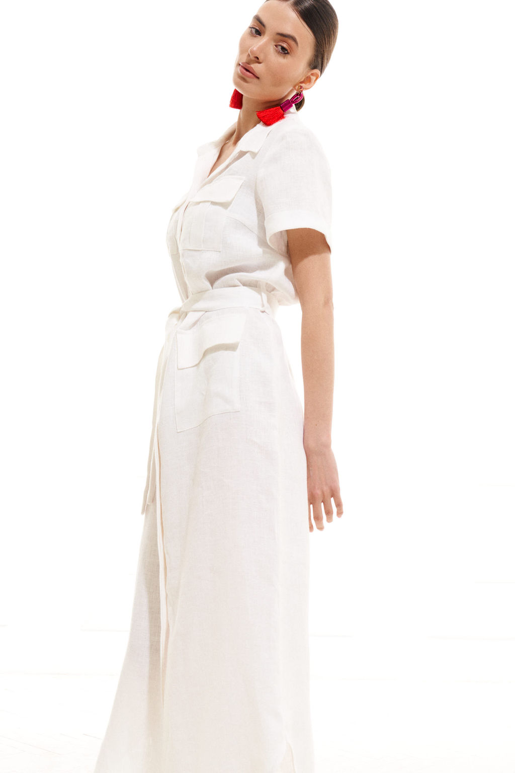 Платье 1996.1 (Лен - 100%) - Elletto фото 18