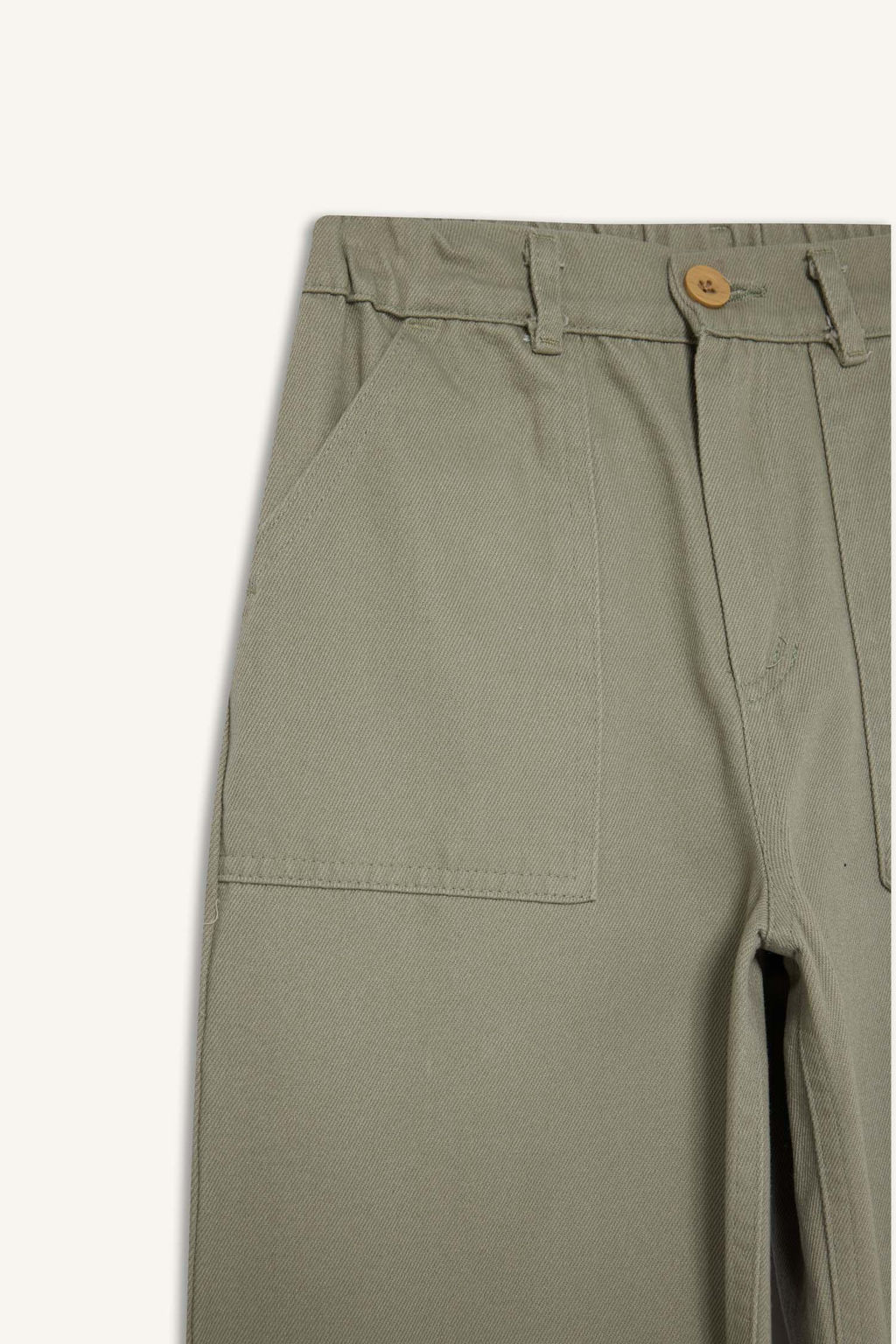 %100 Pamuk Loose Fit Standart Pa_a Gabardin Pantolon Erkek _ocuk - Defacto фото 9