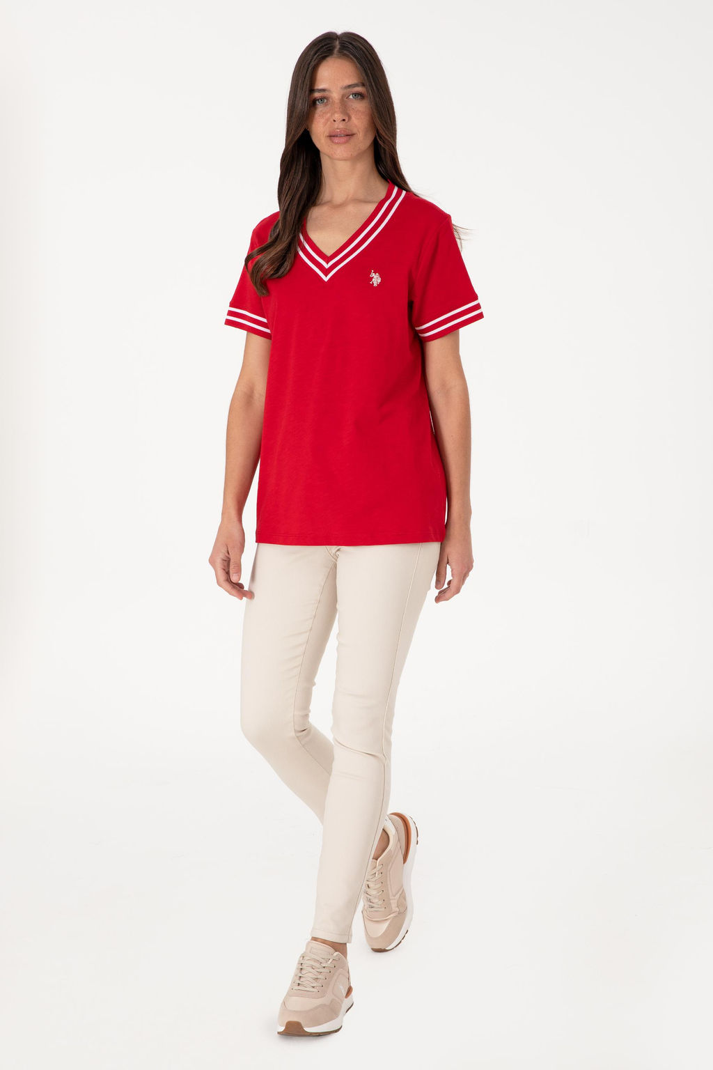 Kad_n K_rm_z_ V Yaka Ti__rt Sepette S_rpriz _ndirim - U.s. polo assn фото 4