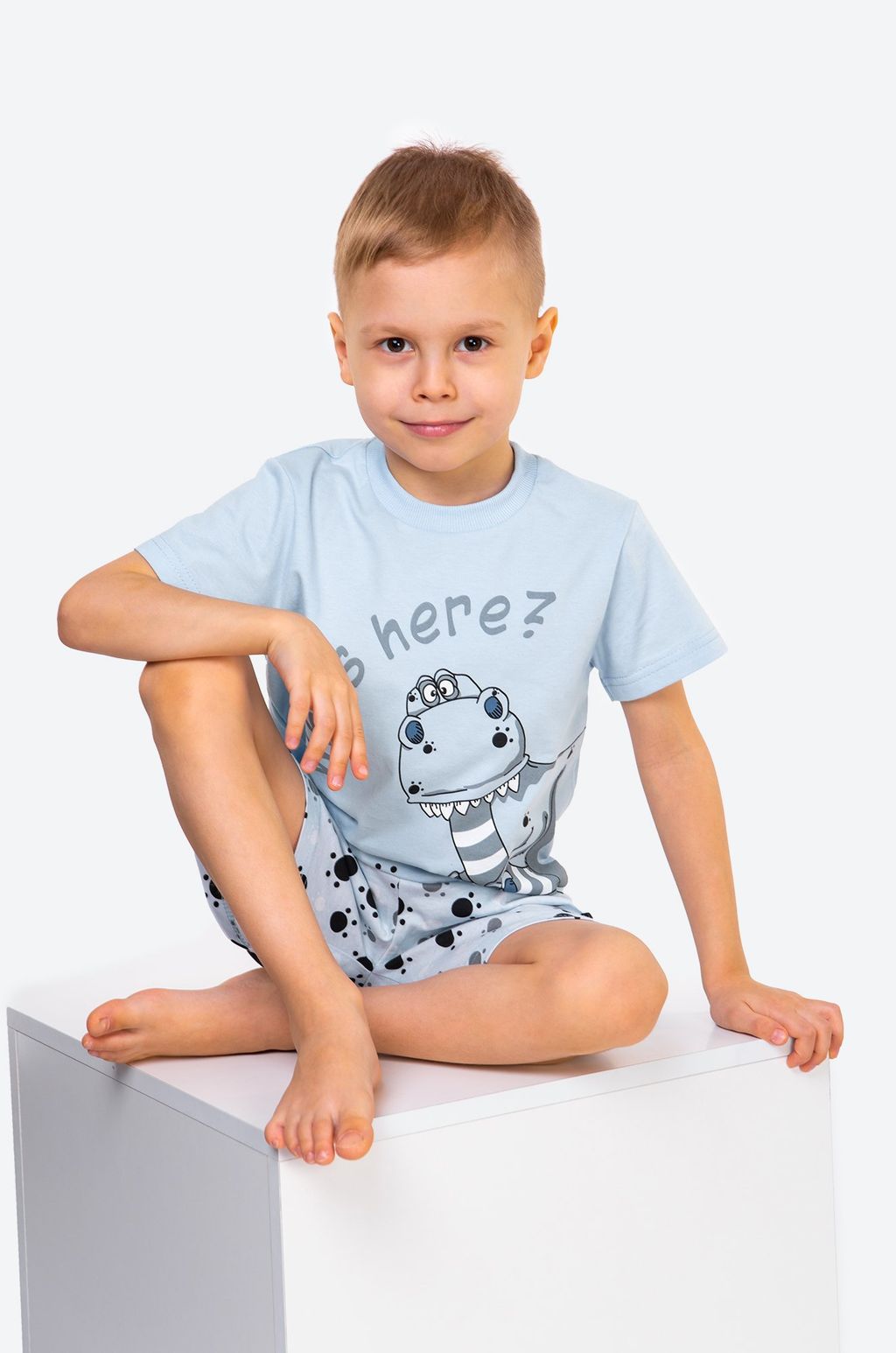 Детская хлопковая пижама Happy Fox  фото 9