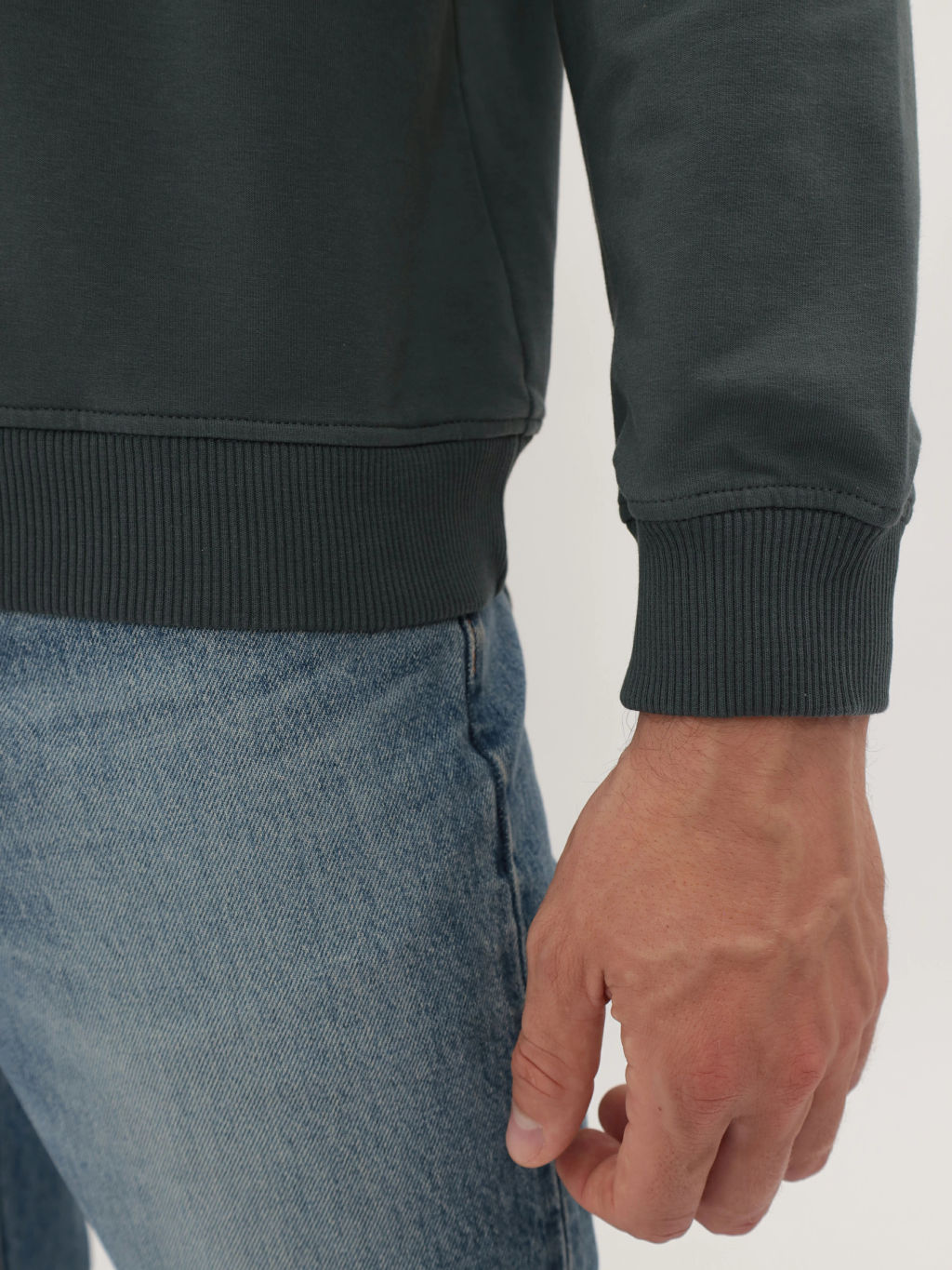 Худи мужское GREG G172-OZ02-2020 (т.изумруд)