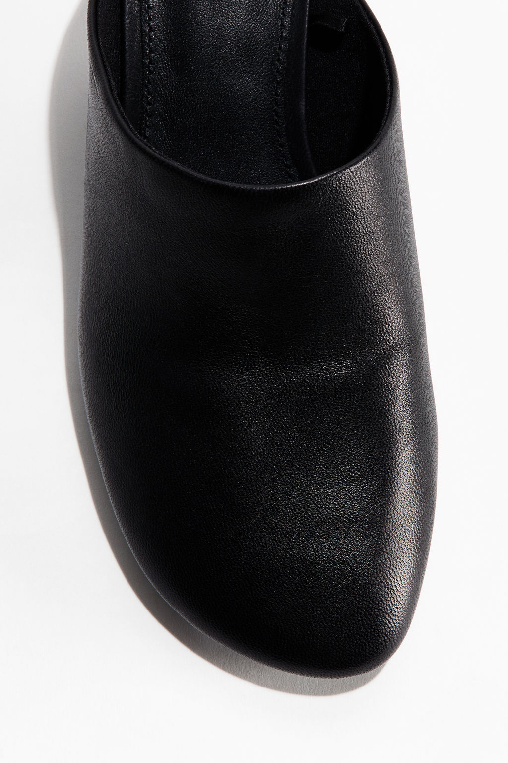 Mules de piel con tac?n kitten - H&m фото 2