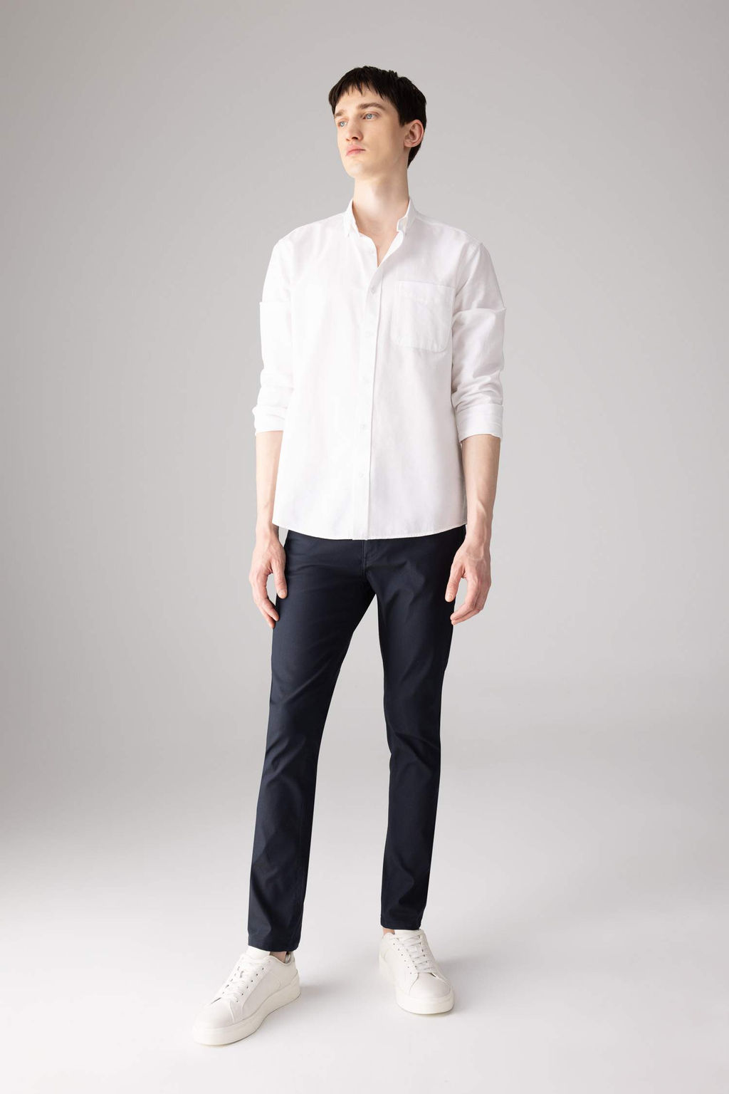 Yazl?k Chino Kanvas Pantolon Slim Fit Dar Kesim Cepli Dar Paca - Defacto фото 3