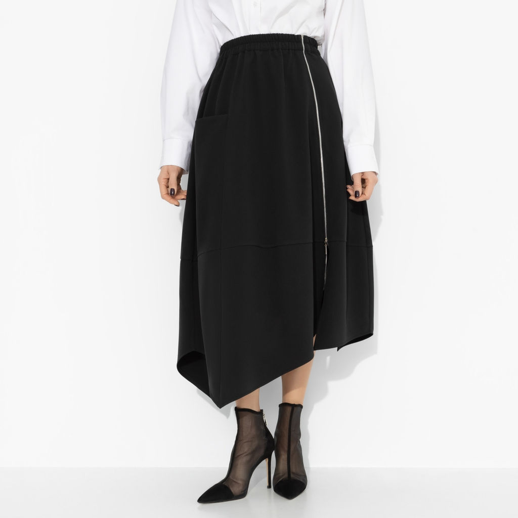 Юбка‑тюльпан асимметричная, Мода в ударе