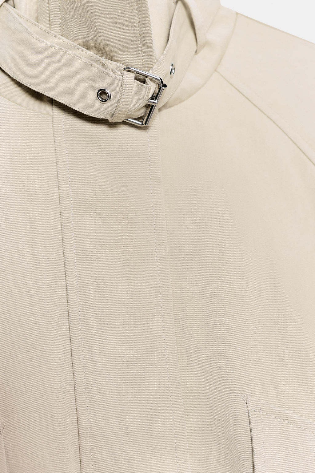 OVERSIZE HIGH NECK BOMBER JACKET - Zara фото 18